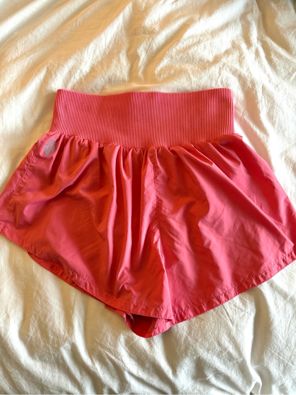 FP Movement by Free People Coral Pink High-Rise Athletic Shorts